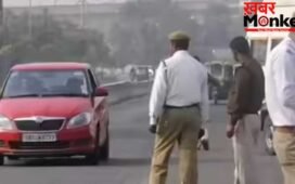गजब! नोएडा में 3 घंटे में 3 बार काटा ‘थार’ का चालान, ट्रैफिक पुलिस पर उठे सवाल