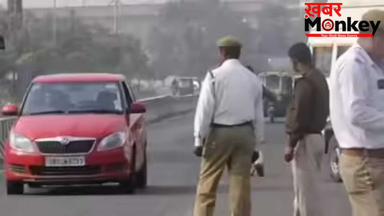 गजब! नोएडा में 3 घंटे में 3 बार काटा ‘थार’ का चालान, ट्रैफिक पुलिस पर उठे सवाल