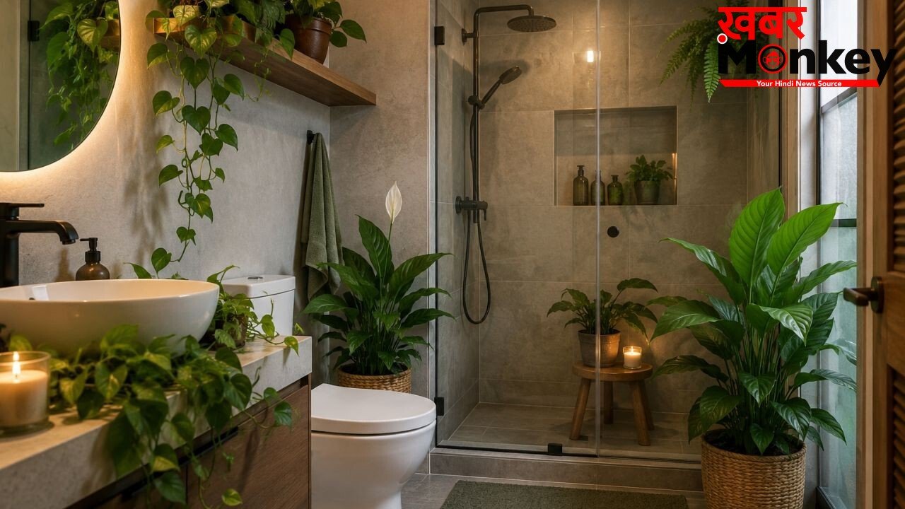 Bathroom की कम रोशनी और नमी में भी हरे-भरे रहेंगे ये पौधे, कम देखभाल में घर को मिलेगा लग्जरी लुक