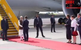 आसमान में Gripen Jets और एयरपोर्ट पर PM Ulf Kristersson, Sweden में PM Modi का हुआ ग्रैंड वेलकम