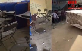 प्रयागराज: SSC कांस्टेबल जीडी के अभ्यर्थियों ने परीक्षा केंद्र पर की जमकर तोड़फोड़, जाम भी लगाया, जानें वजह