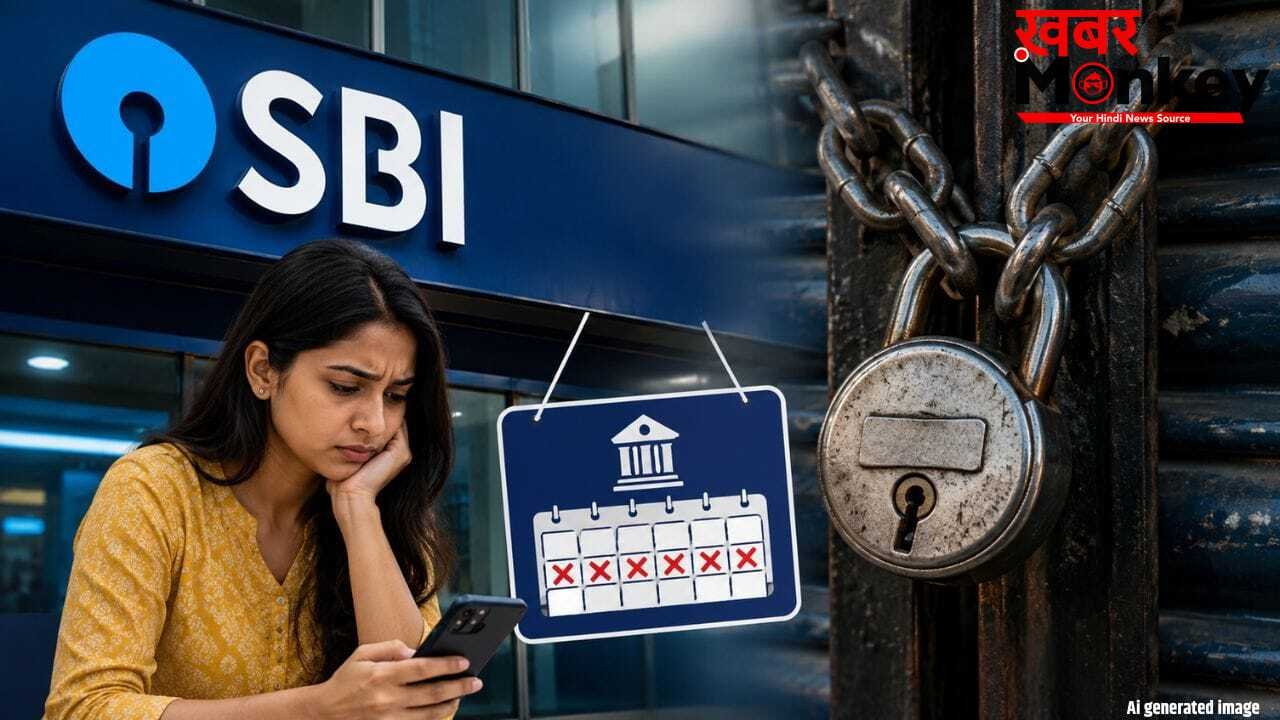 SBI ग्राहकों के लिए बड़ा अलर्ट, कल से 6 दिन लगातार बंद रहेगा बैंक! ये है वजह
