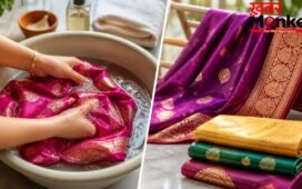सिल्क और बनारसी जैसी महंगी साड़ियों को घर पर इस तरह धोएं, ड्राई क्लीन की नहीं पड़ेगी जरूरत