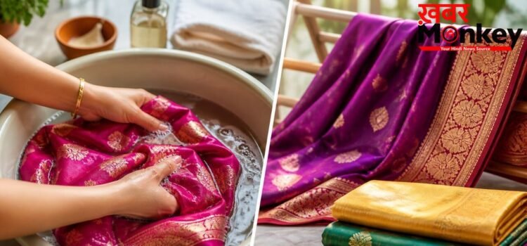 सिल्क और बनारसी जैसी महंगी साड़ियों को घर पर इस तरह धोएं, ड्राई क्लीन की नहीं पड़ेगी जरूरत