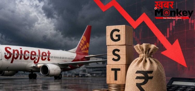 स्पाइसजेट पर 124 करोड़ का GST बकाया, रजिस्ट्रेशन रद्द होने का खतरा, सोमवार को गिर सकते हैं शेयर स्पाइसजेट पर 124 करोड़ का GST बकाया, रजिस्ट्रेशन रद्द होने का खतरा, सोमवार को गिर सकते हैं शेयर