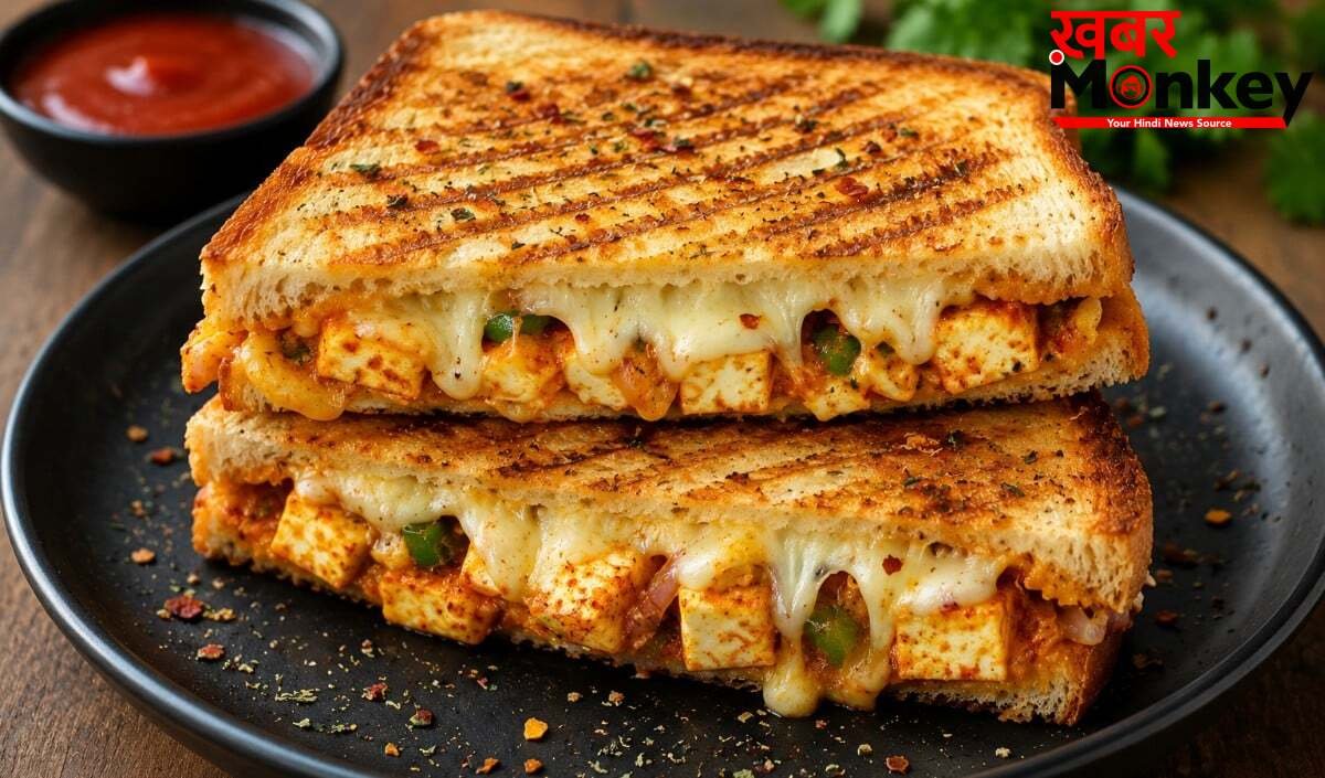 15 Minute Meals Ideas: ऑफिस वालों के लिए बेस्ट है ये झटपट बनने वाला Spicy Paneer Sandwich