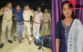 दूसरों संग चैट देखने के बाद की गर्लफ्रेंड की हत्या, पुलिस ने प्रेमी को मुठभेड़ में किया गिरफ्तार