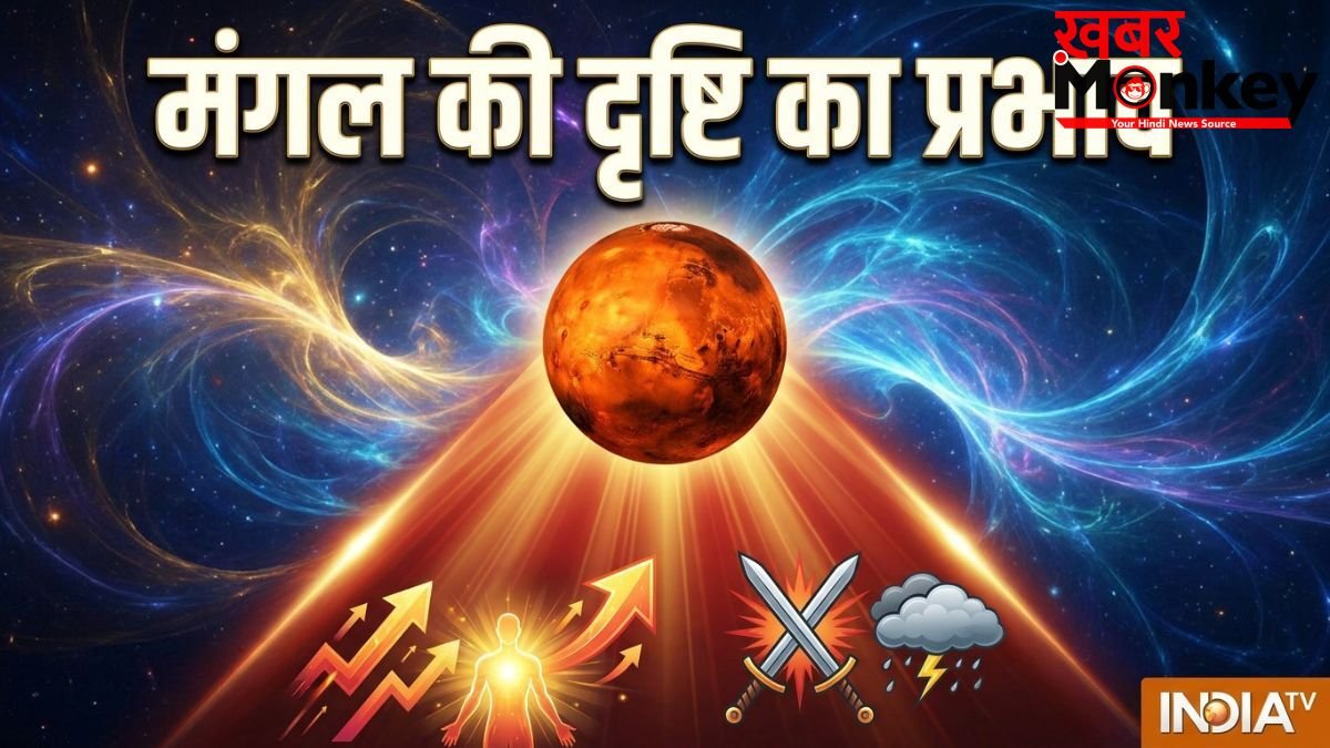 Mangal Ki Drishti: 21 जून तक कर्क, वृश्चिक सहित 3 राशियों पर है मंगल की दृष्टि का प्रभाव, जानें शुभ-अशुभ प्रभाव