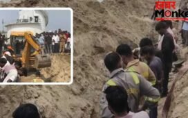 प्रयागराज में दर्दनाक हादसा… सीवर लाइन खुदाई के दौरान मिट्टी में दबा मजदूर, मौत
