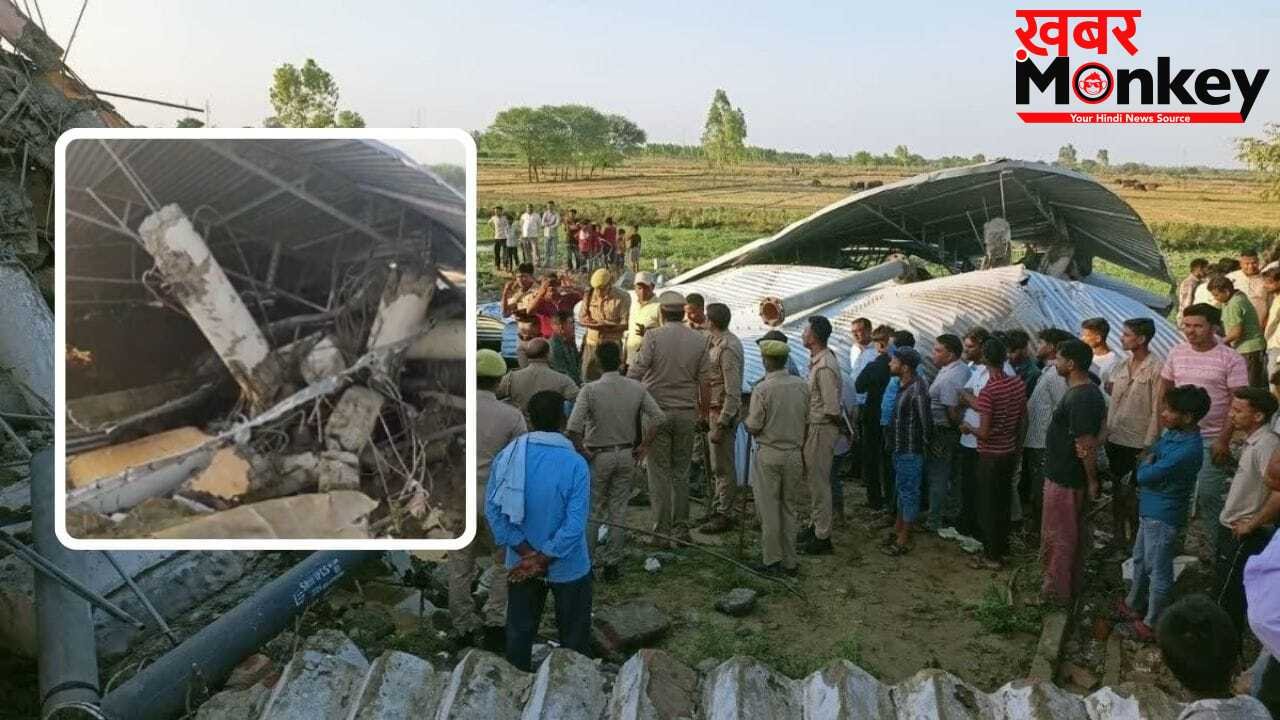 बरेली में अचानक भरभराकर गिरी पानी की टंकी… मलबे में दबे कई लोग, तीन की हालत नाजुक