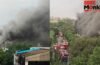 नोएडा की स्पार्क मिंडा कंपनी में लगी भीषण आग, आसमान में छाया धुएं का गुबार; दमकल की 20 गाड़ियां मौजूद