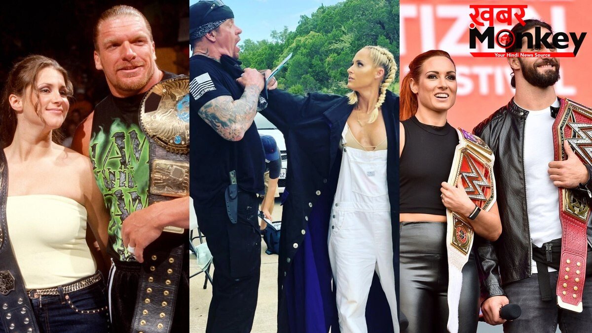 WWE Couples: ट्रिपल एच से द अंडरटेकर तक, 5 दिग्गजों ने साथी रेसलर्स से ही की शादी