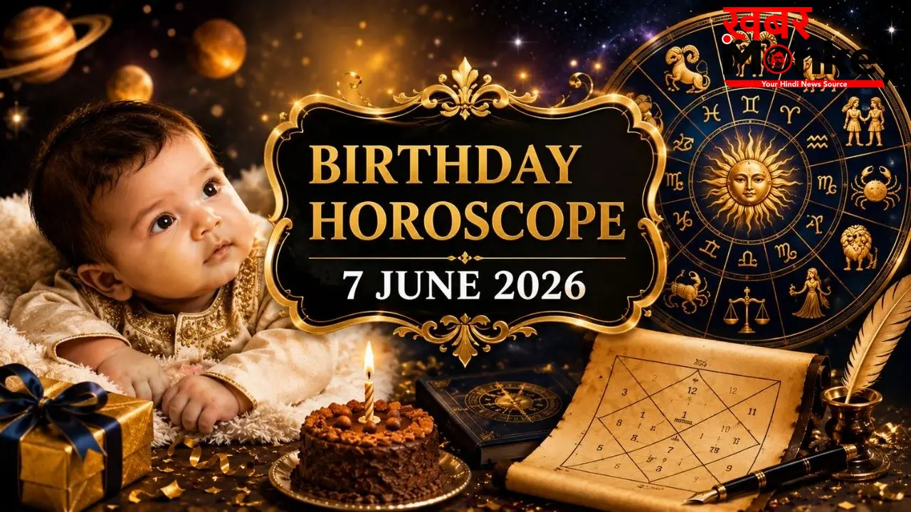 7 June Birthday Horoscope 2026: आज है जन्मदिन तो कैसा रहेगा आने वाला साल? जानें करियर और आर्थिक भविष्यफल