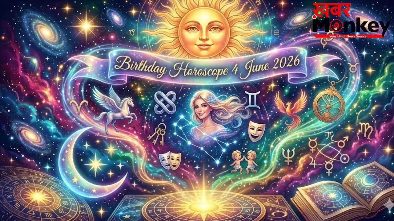 Birthday Horoscope 4 June 2026: जानिए आज जन्मे बच्चों का भाग्य, कब और कैसे होगी अधिकारों में होगी वृद्धि