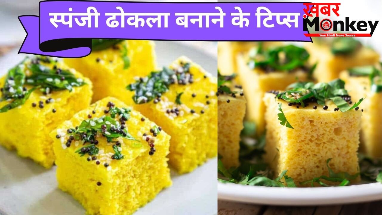 1 कप बेसन से मिनटों में बनाएं जालीदार ढोकला, नोट कर लें रेसिपी