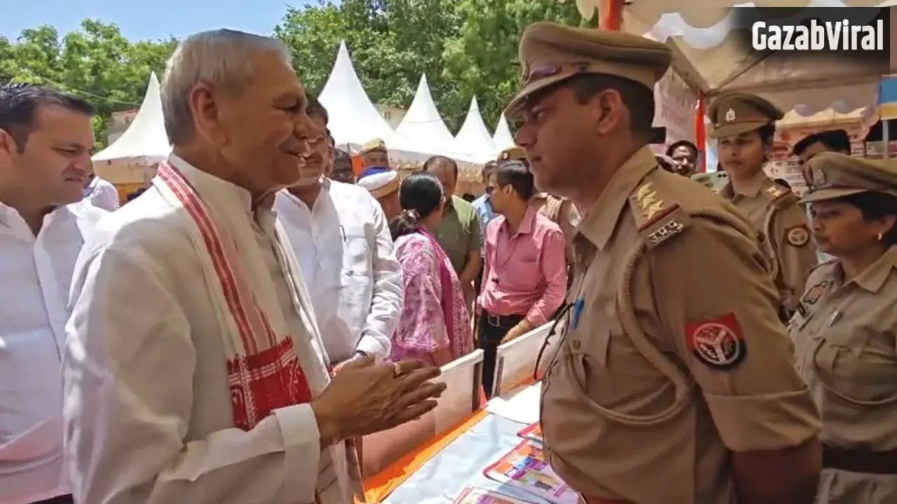 केंद्र सरकार के 12 वर्ष पूरे होने पर विकास प्रदर्शनी का आयोजन, मंत्री लक्ष्मी नारायण चौधरी ने किया उद्घाटन