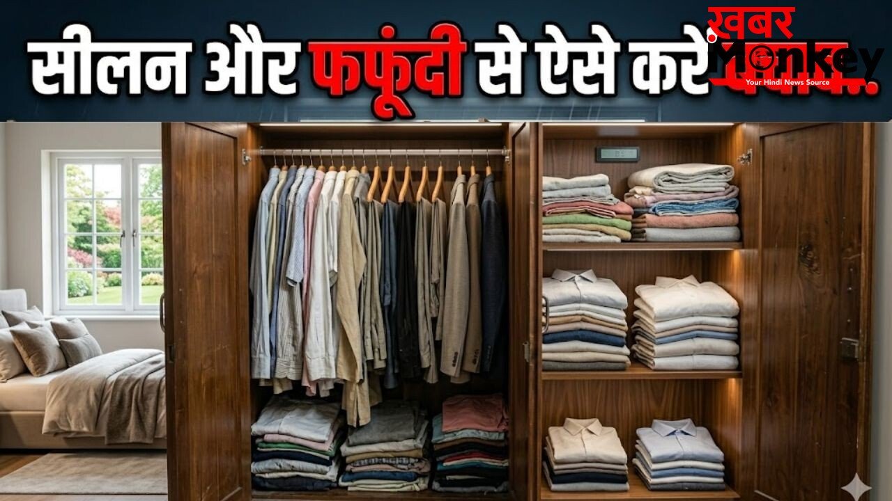 मानसून आने से पहले ही अलमारी में रख दें ये चीजें, नहीं लगेगी फफूंदी