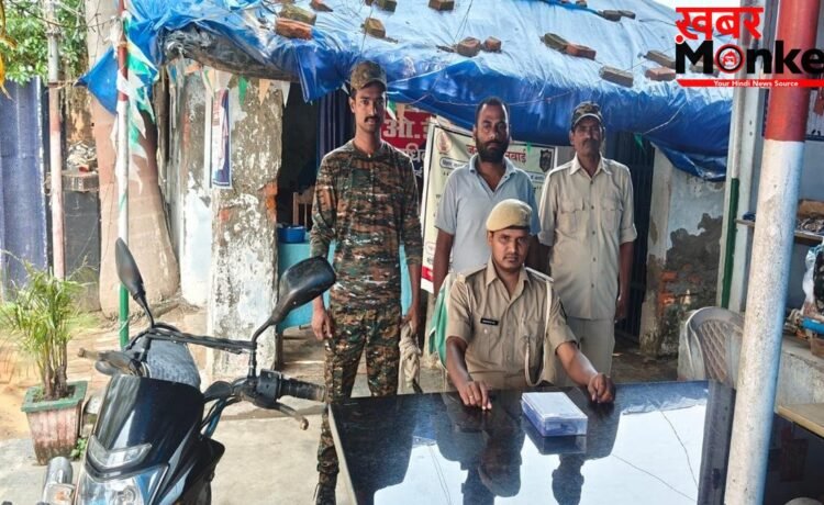 3 हजार का इनामी स्मैक तस्कर बाबूलाल गिरफ्तार, 36.45 ग्राम स्मैक व नकदी बरामद