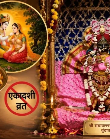 राधावल्लभ संप्रदाय में क्यों नहीं रखा जाता एकादशी व्रत? जानें क्यों इस तिथि पर भी प्रसाद पाते हैं रसिक संत