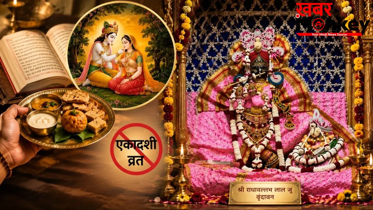 राधावल्लभ संप्रदाय में क्यों नहीं रखा जाता एकादशी व्रत? जानें क्यों इस तिथि पर भी प्रसाद पाते हैं रसिक संत