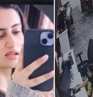 दफ्तर में घुसा और खूबसूरत एक्स गर्लफ्रेंड को चाकू से गोदा, खुद का भी गला रेता