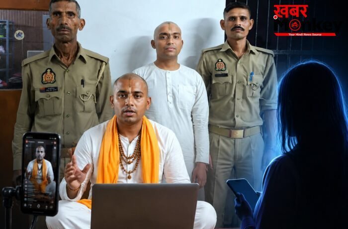 बीटेक पास ‘अश्लील साधु’ गिरफ्तार,ऑनलाइन प्रवचन से फंसाता था युवतियां,नशा देकर किया दर्जनों से दुष्कर्म