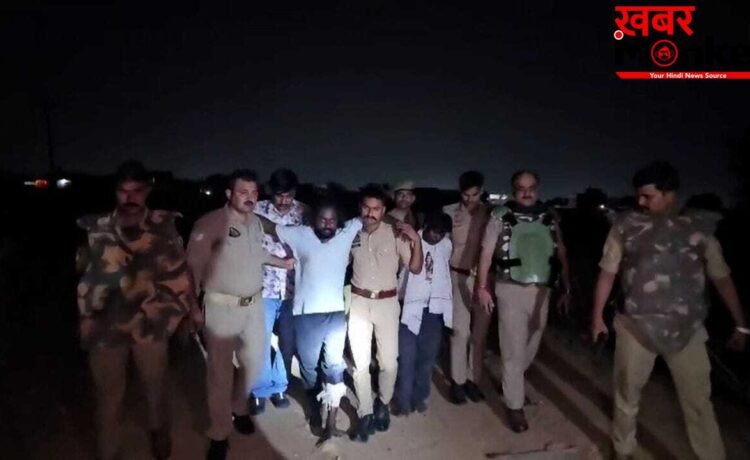 झांसी में खाकी का खौफ! चर्चित गौरीशंकर हत्याकांड पुलिस ने आरोपियों को चटाई धूल, एनकाउंटर में 2 अरेस्ट