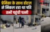 आगरा : होटल के बाहर पति और प्रेमिका को देख भड़की पत्नी, सड़क पर जमकर हुई मारपीट
