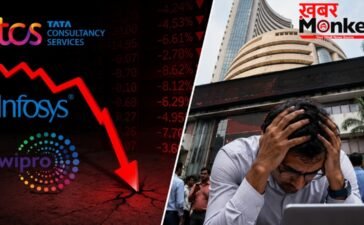 आईटी शेयरों में हाहाकार! Nifty IT इंडेक्स 6% टूटने से निवेशकों के डूबे ₹1.7 लाख करोड़, क्यों आई ये बड़ी गिरावट?