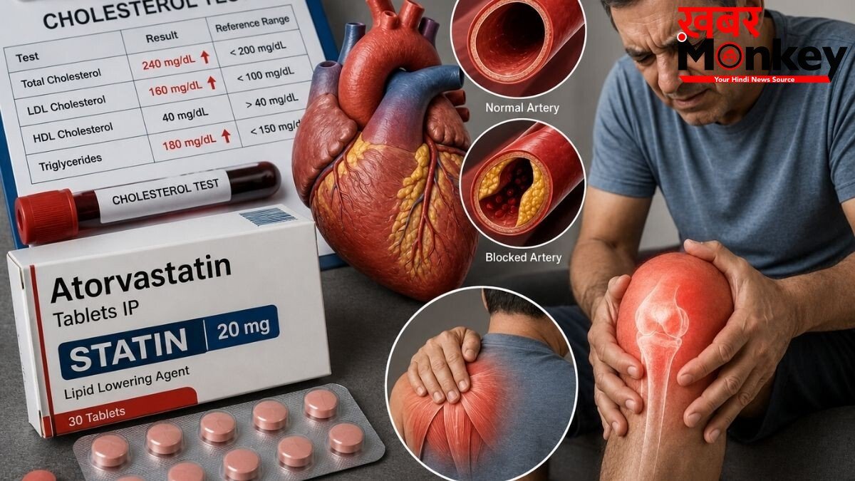 कोलेस्ट्रॉल कम करने वाली दवा से क्यों होता है मांसपेशियों में दर्द? रिसर्च से जानिए कारण
