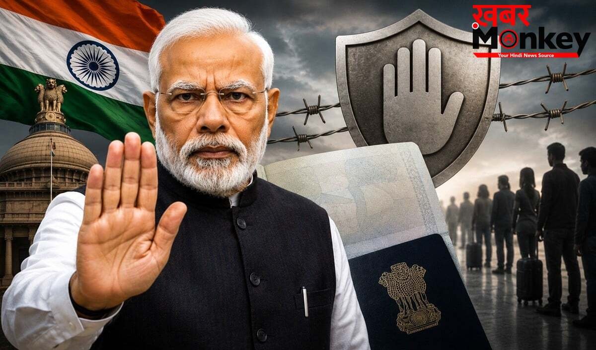 मोदी सरकार का बड़ा फैसला, भारत में बदले विदेशियों के वीजा नियम