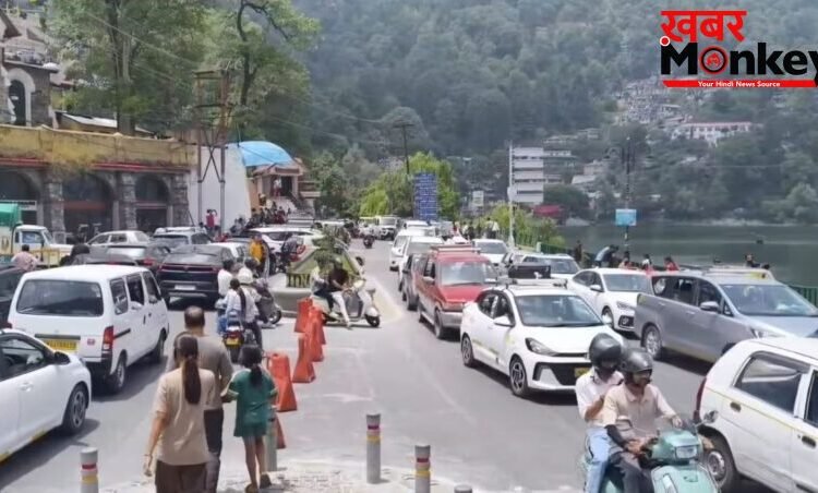 पहाड़ों पर वीकेंड का ‘महाजाम’ 7 हजार से ज्यादा सैलानी पहुंचे, रूसी बाइपास पर रोके गए वाहन