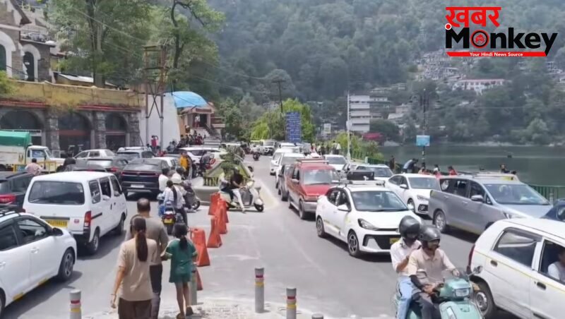 पहाड़ों पर वीकेंड का ‘महाजाम’ 7 हजार से ज्यादा सैलानी पहुंचे, रूसी बाइपास पर रोके गए वाहन