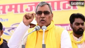 मंत्री ओमप्रकाश राजभर का बड़ा दावा, कभी भी टूट सकती है अखिलेश यादव की समाजवादी पार्टी​