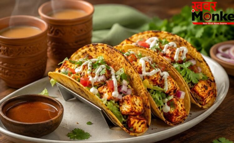 हल्की भूख के लिए झटपट बनाएं नाश्ता, ट्राई करें स्ट्रीट स्टाइल Paneer Tacos रेसिपी, हर कोई करेगा तरीफ