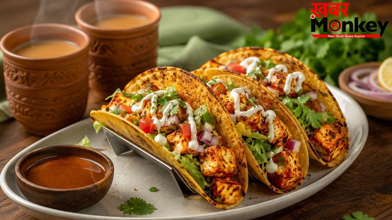 हल्की भूख के लिए झटपट बनाएं नाश्ता, ट्राई करें स्ट्रीट स्टाइल Paneer Tacos रेसिपी, हर कोई करेगा तरीफ