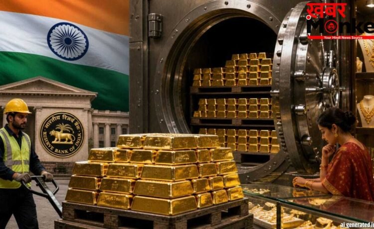 RBI ने नहीं बेचा ₹11 लाख करोड़ का सोना, मीडिया रिपोर्ट्स को बताया गलत RBI ने नहीं बेचा ₹11 लाख करोड़ का सोना, मीडिया रिपोर्ट्स को बताया गलत