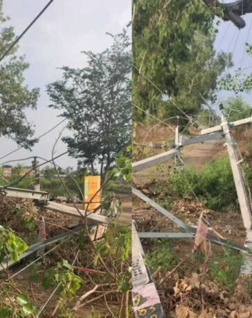 Greater Noida Weather: 210 पोल गिरे, 72 ट्रांसफार्मर ठप, अंधेरे में डूबे इलाके… ग्रेटर नोएडा में आंधी तूफान ने मचाई तबाही