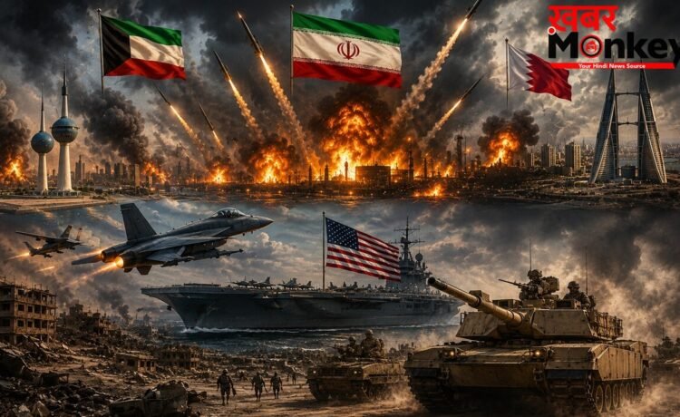 Kuwait और Bahrain में ईरानी हमले के बाद अमेरिका ने किया पलटवार, युद्ध की आग में झुलस रहा West Asia, शांति वार्ता पर भी संकट
