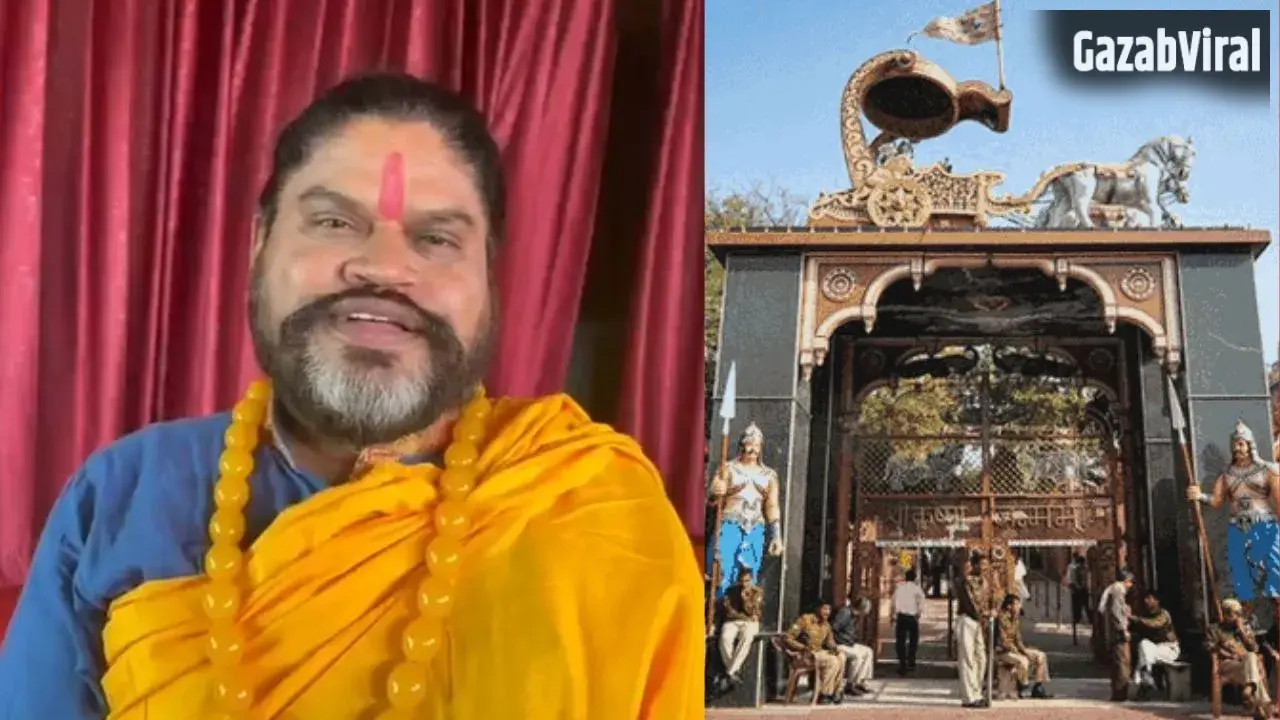 एक धक्का दो, ये गुम्बद तोड़ दो; महा मंडलेश्वर सच्चिदानंद महाराज के बयान से मचा सियासी बवाल