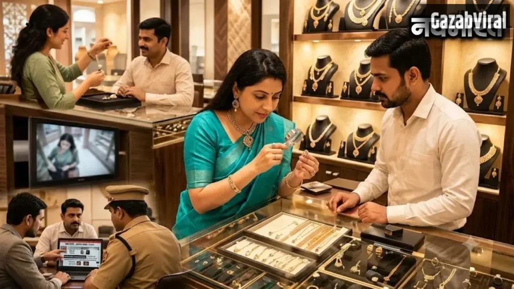 नागपुर में शातिर महिला की करतूत: खरीदारी के बहाने सराफा दुकान में 9 बार मारी सेंध, 187 ग्राम सोना पार​