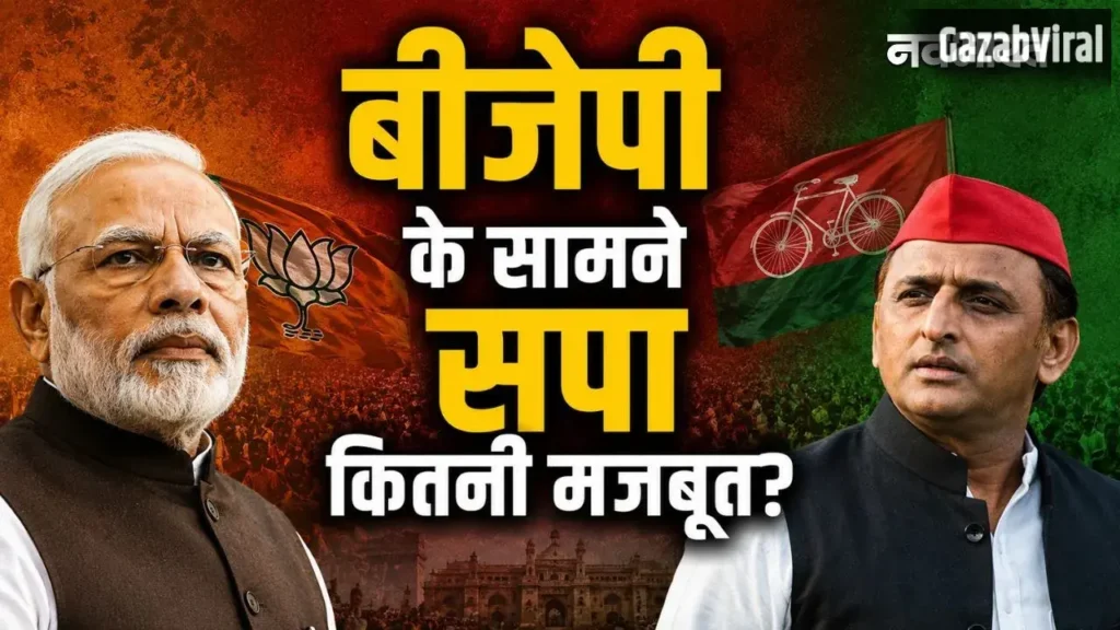 Explainer: यूपी में बीजेपी के सामने सपा कितनी मजबूत? अखिलेश यादव को परेशान कर सकती हैं ये चुनौतियां​