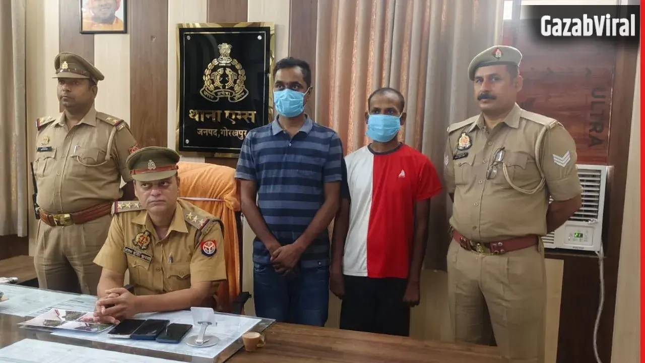 इश्क ने बनाया चोर: प्रेमिकाओं को महंगे मोबाइल दिलाने के लिए वैगनआर से चोरी; गोरखपुर में दो युवक गिरफ्तार​