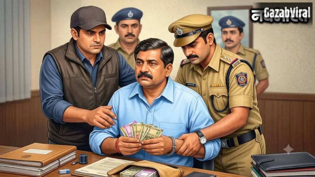 खाकी पर दाग: चार्जशीट की कॉपी के बदले रिश्वत लेते पकड़ा गया हेड कांस्टेबल; गणेशपेठ बस स्टैंड पर ACB का जाल​