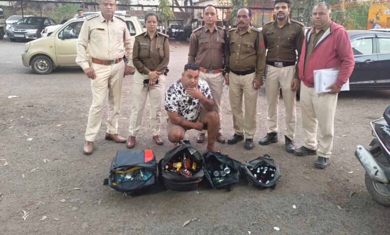 भारी मात्रा में विदेशी मदिरा बरामद – Khabar Monkey