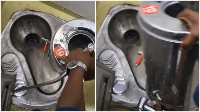 ट्रेन में चाय के नाम पर मिल रहा जहर! घिनौनी हरकत देख हो जाएंगे हैरान ) “ > • ˌ ट्रेन में चाय के नाम पर मिल रहा जहर! घिनौनी हरकत देख हो जाएंगे हैरान ) “ > • ˌ
