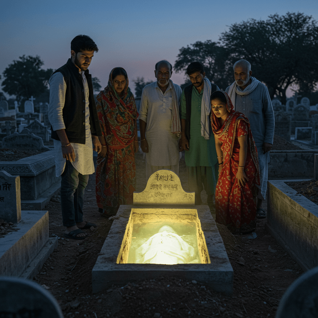 20 साल बाद सपने में आए पिता, कहा- मेरी कब्र सही करवा दो बेटे ने खुदवाई तो देख हैरत में पड़े ! 20 साल बाद सपने में आए पिता, कहा- मेरी कब्र सही करवा दो बेटे ने खुदवाई तो देख हैरत में पड़े !