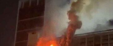 टॉलीगंज में लग्जरी रेजिडेंशियल बिल्डिंग में भीषण आग, सड़क पर आए फिल्मी सितारे